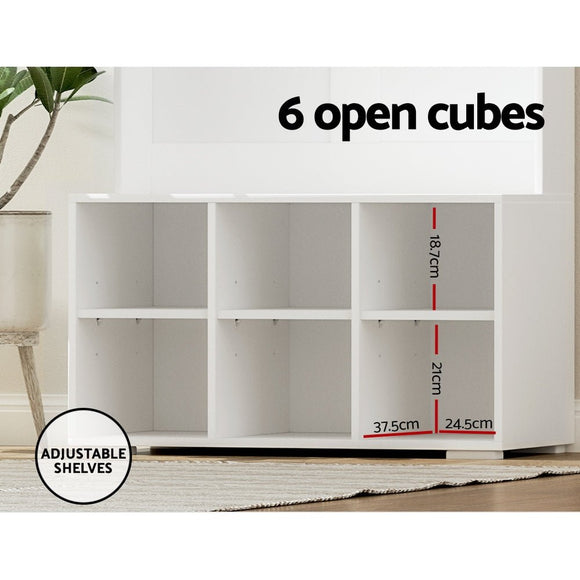 Artiss Shoe Rack Cabinet Hall Tree Coat Rack 180CM White - RnR Galore