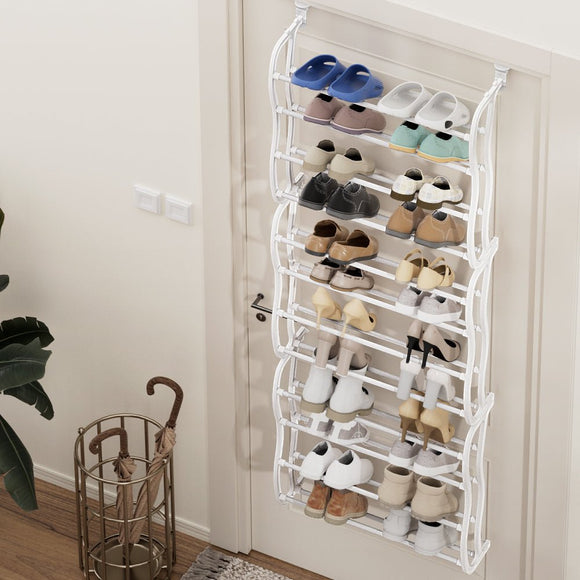 Artiss Shoe Rack Hanging Over Door Organiser 24 Pairs Eric - RnR Galore