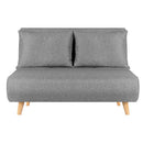 Artiss Sofa Bed 2 Seater Convertible Couch Recliner Lounge Chair Linen - RnR Galore