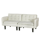 Artiss Sofa Bed 3 Seater Tufted Faux Linen Beige - RnR Galore
