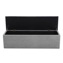 Artiss Storage Ottoman Blanket Box 140cm Linen Grey - RnR Galore