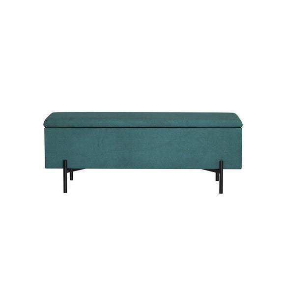 Artiss Storage Ottoman Blanket Box 140cm Velvet Green - RnR Galore
