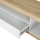 Artiss TV Cabinet Entertainment Unit Stand 180CM White Wood - RnR Galore