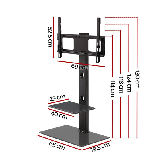 Artiss TV Stand Mount Bracket for 32" - 70" LED LCD 2 Tiers Storage Floor Shelf - RnR Galore