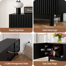 Artiss TV Unit Entertainment Unit Storage Cabinet 180cm Black - RnR Galore