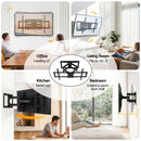 Artiss TV Wall Mount Bracket for 37" - 85" TVs Swivel Tilt Extendable Full Motion - RnR Galore