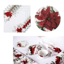 Ashdene Set of 4 Poinsettia 100% Cotton Napkins 45 x 45 cm - RnR Galore