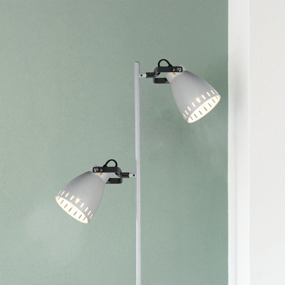 Audrey Floor Lamp - White - RnR Galore