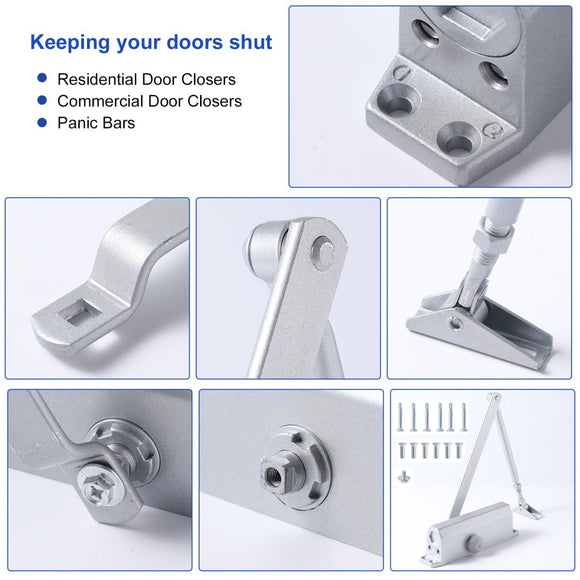 Auto Commercial Door Closers Hydraulic Door Closer for Home Commercial Door 25 - 45kg - RnR Galore