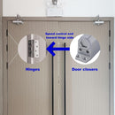 Auto Commercial Door Closers Hydraulic Door Closer for Home Commercial Door 25 - 45kg - RnR Galore