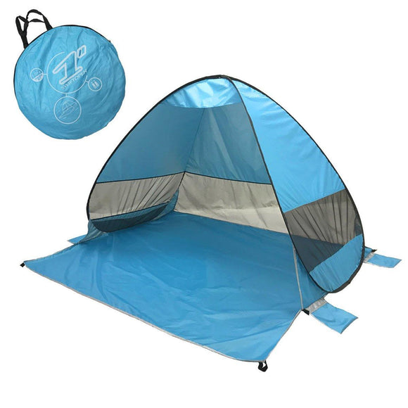 Automatic Pop Up Beach Tent UV Protection Portable Sunshade Shelter Outdoor - RnR Galore