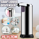 Automatic Soap Liquid Dispenser Handsfree Touchless IR Sensor Hand Wash Steel - RnR Galore