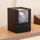 Automatic Watch Winder Display Box Case Motor Rotation Storage PU Leather - RnR Galore