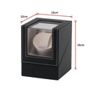 Automatic Watch Winder Display Box Case Motor Rotation Storage PU Leather - RnR Galore