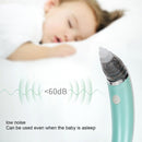 Baby Nasal Aspirator Electric Safe Hygienic Nose Cleaner Snot Sucker For baby (Green) - RnR Galore