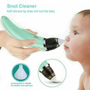 Baby Nasal Aspirator Electric Safe Hygienic Nose Cleaner Snot Sucker For baby (Green) - RnR Galore