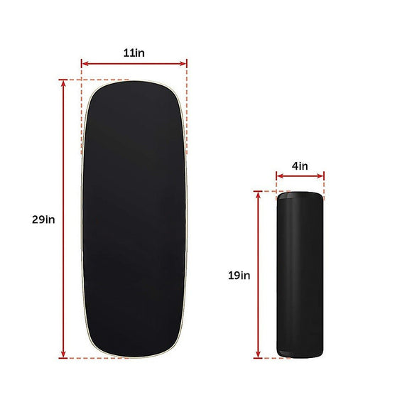 Balance Board Trainer with Stopper Wobble Roller - RnR Galore
