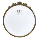 Baroque Antique Round Wall Mirror D�cor 60x64.5cm - RnR Galore