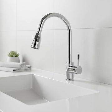 Basin Mixer Pull - Down Tap Faucet - Kitchen Laundry Bathroom Sink - RnR Galore