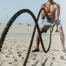 Battle Rope Dia 3.8cm x 9M length Poly Exercise Workout Strength Training - RnR Galore