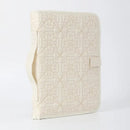 Beige Elegant Quilted Bible Cover - Protective Book Case with Carry Handle - RnR Galore