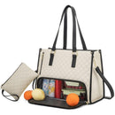 Beige Insulated Lunch Bag and Laptop Cooler - Perfect for Keeping Food Fresh - RnR Galore