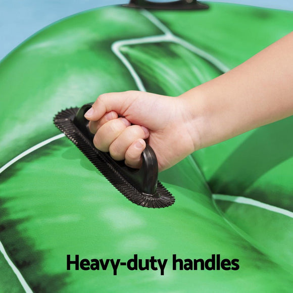 Bestway Float Turtle Rider Inflatable Ride On Floating Pool Lounger 153x140CM - RnR Galore