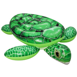Bestway Float Turtle Rider Inflatable Ride On Floating Pool Lounger 153x140CM - RnR Galore