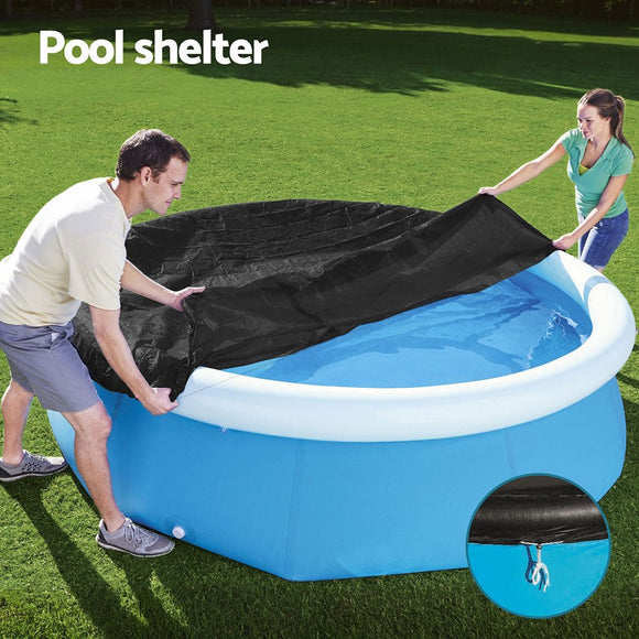 Bestway Pool Cover Fits 2.44m Above Ground Swimming Pool PVC Blanket - RnR Galore