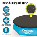 Bestway Pool Cover Fits 2.44m Above Ground Swimming Pool PVC Blanket - RnR Galore
