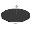 Bestway Pool Cover Fits 3.05m Round Above Ground Swimming Pool PVC Blanket - RnR Galore