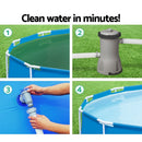 Bestway Pool Pump Cartridge Filter 800GPH 3028L/H Flowclear Filters Cleaner - RnR Galore