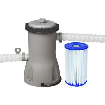 Bestway Pool Pump Cartridge Filter 800GPH 3028L/H Flowclear Filters Cleaner - RnR Galore