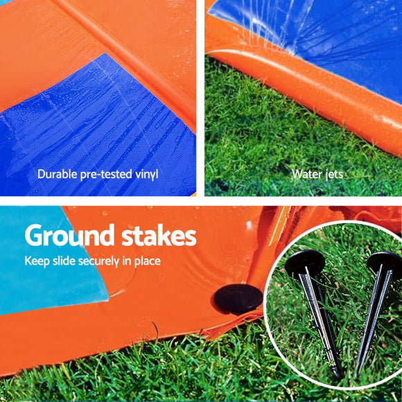 Bestway Water Slide Slip Kids 488cm Triple Slides - RnR Galore