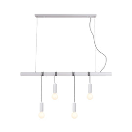 Bikkel 4 Lights Pendant Light - White - RnR Galore