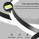 Black 3 Rings Minimalist LED Pendant Light Adjustable Circular Chandelier - RnR Galore