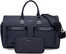 Black 45L Garment Duffel Bag - Men's Travel Suit Bag - Carry On Weekender - RnR Galore