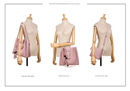 Black Chic 3 - Piece Women's Handbag Set - PU Leather Tote, Crossbody Bag & Clutch Purse - RnR Galore