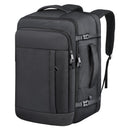 Black Expandable 17 - Inch Laptop Travel Backpack with USB Port - Durable TSA Friendly Carry - on Luggage Bag - RnR Galore