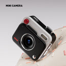 Black Retro Mini Digital Camera Keychain - 48MP Portable Pocket Camcorder with 1080p HD Video - RnR Galore
