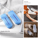 Blue Portable USB Shoe Dryer & Deodorizer - Constant Temperature Electric Boot Warmer with UV Sanitizer - RnR Galore