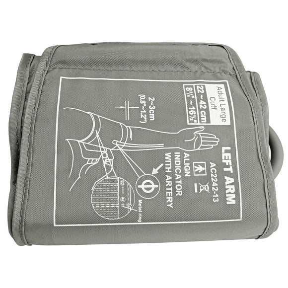 Bluetooth Blood Pressure Monitor, Large Cuff 22 - 42cm, Digital, Smartphone Compatible - RnR Galore