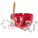 Bread and Butter Electroplate Icy Reindeer Mini Mix Bowl Set - RnR Galore