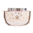Bread and Butter Electroplate Snowflake Mini Mix Bowl Set - Gold - RnR Galore