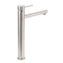 Brushed Nickel Classic Round Bathroom Basin Straight Spout Mixer Sink Faucet Tap - RnR Galore
