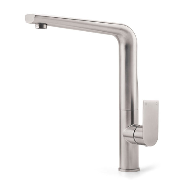 Brushed Nickel New Design Kitchen Mixer Sink Tap Laundry Faucet Swivel Spout - RnR Galore