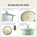 BUYDEEM CP521 Enameled Cast - Iron Dutch Oven - RnR Galore