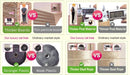 CARLA HOME 180cm Cat Tree Tower for Indoor Cats with Dual Condos, Plush Perches, Sisal Scratching Posts & Ramps for Kittens & Adult Cats (Black) - RnR Galore