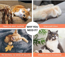 CARLA HOME 180cm Cat Tree Tower for Indoor Cats with Dual Condos, Plush Perches, Sisal Scratching Posts & Ramps for Kittens & Adult Cats (Black) - RnR Galore