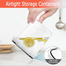 CARLA HOME 8 Piece Airtight Food Storage Containers Set with Lids & Labels for Kitchen Storage - RnR Galore